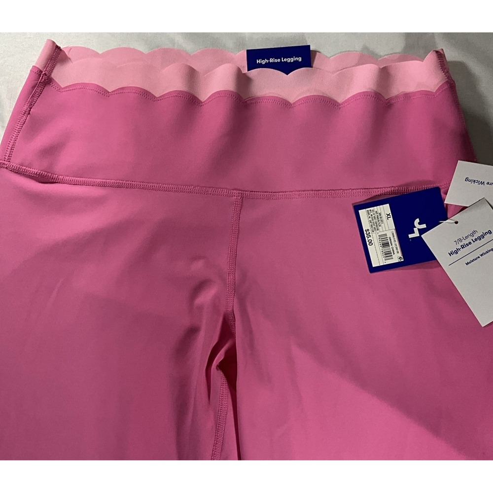 Joy Lab High-Rise Hot Pink Athletic Leggings XL 7/8 New With Tags $35 - Picture 3 of 6